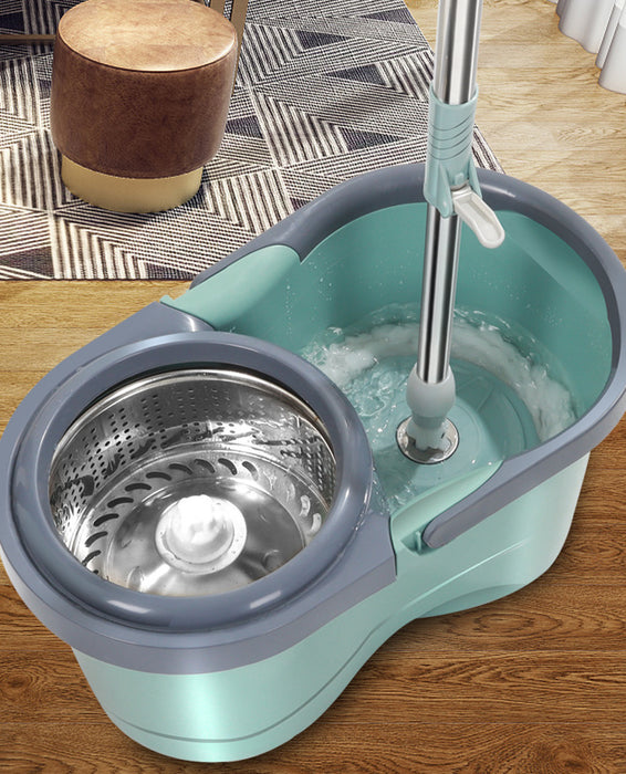 SparkleClean MagicSpin Mop and Bucket Set