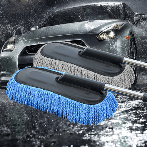 AutoSleek™ Long-handle Car Wash Mop and Cleaner product | UzoShop