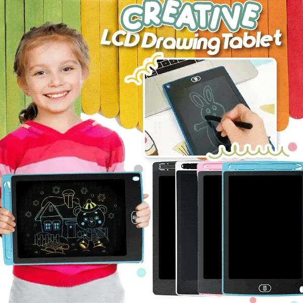 White Whale LCD Writing Tablet 8.5 Inch, Colorful Doodle Board Drawing –  Whitewhale