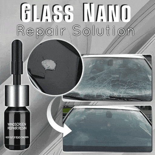 Cracks'Gone Glass Repair Kit, Windshield Crack Repair kit, Automotive Glass  Nano Repair Fluid Kit for various crack