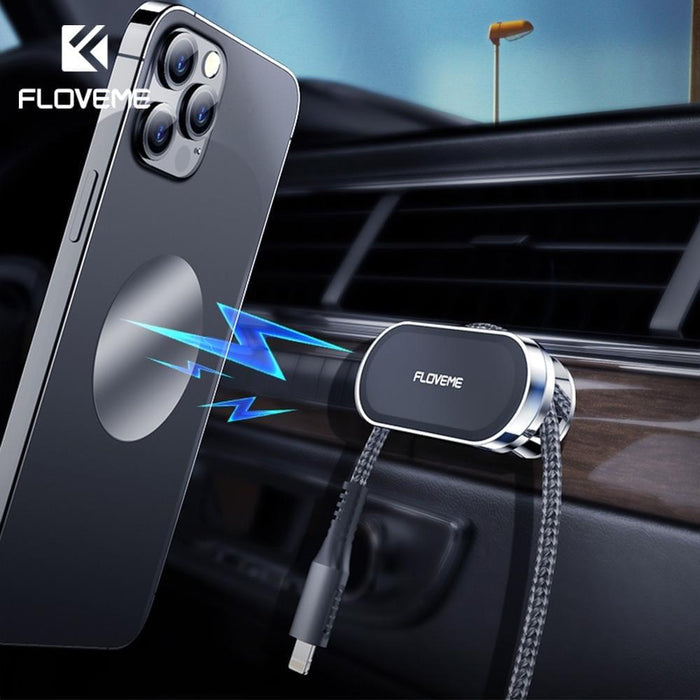 Magnetic Phone Car Mount Adhesive Cell Phone Holder for Car – FLOVEME