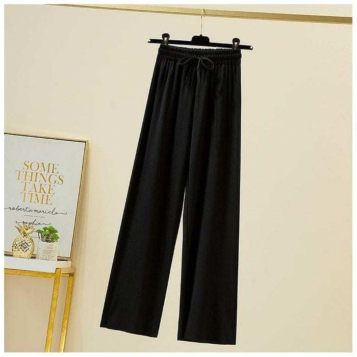 Silk Wide Legs Pants Women | UzoShop