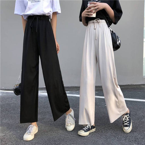 Silk Wide Legs Pants Women | UzoShop