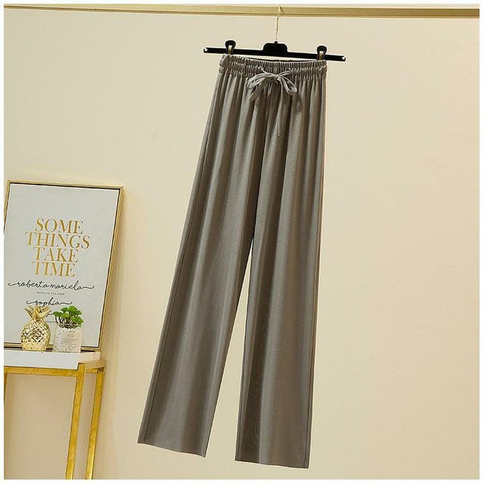 Silk Wide Legs Pants Women | UzoShop