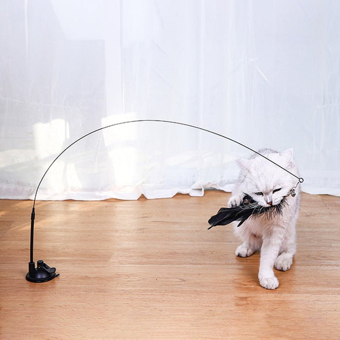 WhiskerWand Upgraded Cat Suction Cup Toy - UzoShop -Cat Toys -animals - Cat Entertainment